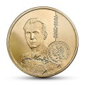 Polska: moneta ze stopu Nordic Gold:  2 zł / 2014 r. - 100. rocznica urodzin Jana Karskiego. Sklep Numizmatyczny, Warszawa ul. Króla Maciusia 12. www.sklepnumizmatyczny.eu 
