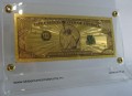USA: Banknot złocony i kolorowany: 1.000.000 $ (1 MILION dolarów) w stojaku.  Warszawa,  Sklep Numizmatyczny: www.sklepnumizmatyczny.eu