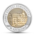 POLSKA: moneta  5 zł / 2016 r. z serii Odkryj Polskę - Zamek Książąt Pomorskich w Szczecinie.  Sklep Numizmatyczny, Warszawa ul. Króla Maciusia 12. www.sklepnumizmatyczny.eu 