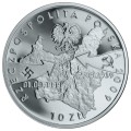 Polska: srebrna moneta kolekcjonerska:  10 zł / 2009 r. - Wrzesień 1939 r.        Sklep Numizmatyczny,  Warszawa ul. Króla Maciusia 12.    www.sklepnumizmatyczny.eu 