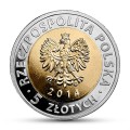 POLSKA: moneta 5 zł / 2014 r. pierwsza z serii Odkryj Polskę - 25 lat wolności. Sklep Numizmatyczny, Warszawa ul. Króla Maciusia 12. www.sklepnumizmatyczny.eu 