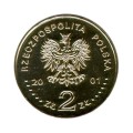 Polska: moneta ze stopu Nordic Gold: 2 zł / 2001 r. - Zabytki kultury materialnej w Polsce: Kopalnia soli w Wieliczce.   Sklep Numizmatyczny, Warszawa ul. Króla Maciusia 12.    www.sklepnumizmatyczny.eu 