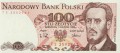 Banknot 100 zł / 1988 rok - Ludwik Waryński. Sklep Numizmatyczny, Warszawa ul. Króla Maciusia 12. www.sklepnumizmatyczny.eu 