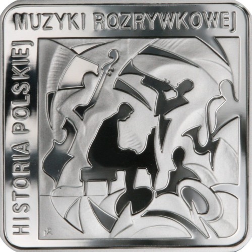 Moneta 10 zł / 2010 r. Historia Polskiej Muzyki Rozrywkowej – Krzysztof Komeda.      Sklep Numizmatyczny, Warszawa ul. Króla Maciusia 12. www.sklepnumizmatyczny.eu 
