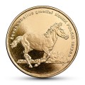 Polska: moneta ze stopu Nordic Gold: 2 zł / 2014 r. - Zwierzęta Świata – Konik Polski. Sklep Numizmatyczny, Warszawa ul. Króla Maciusia 12. www.sklepnumizmatyczny.eu 
