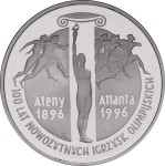 2 zł / 1995 r. -  100 lat Igrzysk Olimpijskich