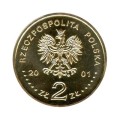 Polska: moneta ze stopu Nordic Gold: 2 zł / 2001 r. - Polski rok obrzędowy: Kolędnicy.   Sklep Numizmatyczny, Warszawa ul. Króla Maciusia 12.    www.sklepnumizmatyczny.eu 