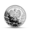 POLSKA: srebrna moneta kolekcjonerska z tampondrukiem 10 zł / 2017 r. - Wyklęci przez komunistów żołnierze niezłomni – Feliks Selmanowicz ps. „Zagończyk”.    Sklep Numizmatyczny, Warszawa ul. Króla Maciusia 12.    www.sklepnumizmatyczny.eu
