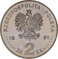 Polska: moneta ze stopu miedzionikiel: 2 zł / 1995 r. - 75. rocznica Bitwy Warszawskiej. Sklep Numizmatyczny, Warszawa ul. Króla Maciusia 12. www.sklepnumizmatyczny.eu 