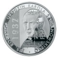 Polska: srebrna moneta kolekcjonerska:  10 zł / 2007 r. - 125. rocznica urodzin Karola Szymanowskiego (1882-1937).        Sklep Numizmatyczny,  Warszawa ul. Króla Maciusia 12.    www.sklepnumizmatyczny.eu 