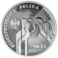 Polska: srebrna moneta kolekcjonerska z cyrkonią: 10 zł / 2008 r. - Sybiracy. Sklep Numizmatyczny, Warszawa ul. Króla Maciusia 12. www.sklepnumizmatyczny.eu 
