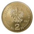 Polska: moneta ze stopu Nordic Gold: 2 zł / 2005 r. - 350-lecie obrony Jasnej Góry.     Warszawa,  Sklep Numizmatyczny:         www.sklepnumizmatyczny.eu