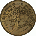 Polska: moneta ze stopu Nordic Gold: 2 zł / 1997r. - 200-lecie urodzin Pawła Edmunda Strzeleckiego (1797 - 1873).   Sklep Numizmatyczny, Warszawa ul. Króla Maciusia 12.    www.sklepnumizmatyczny.eu