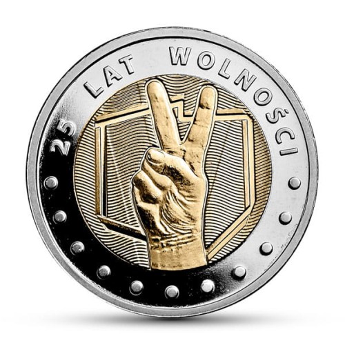 POLSKA: moneta 5 zł / 2014 r. pierwsza z serii Odkryj Polskę - 25 lat wolności. Sklep Numizmatyczny, Warszawa ul. Króla Maciusia 12. www.sklepnumizmatyczny.eu 
